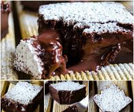 How to make a chocolate custard cake