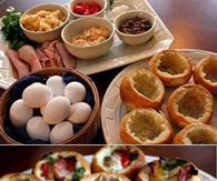 How to make breakfast bread bowls