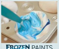 How to make frozen paints