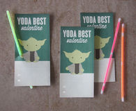 Yoda Valentine Printable