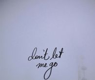 Don't Let Me Go