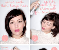 Faux Updo For Short Hair