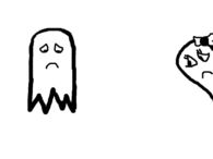 Cute Ghost Love Animated