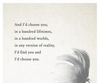 I'd chose you