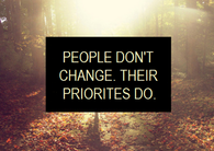People don't change