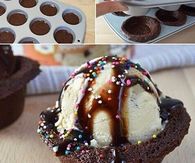 DIY Brownie Cups