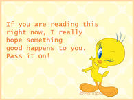 If you are reading 