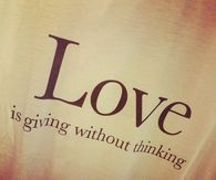 Love Is Giving