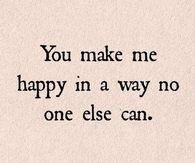 you make me happy