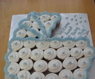 Baby Carriage Cupcakes