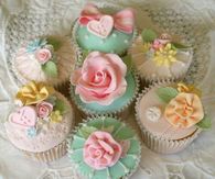 Pretty Pastel Cupcakes