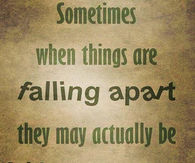 When things fall apart