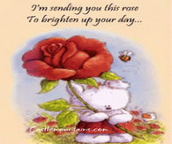 Sending you this rose
