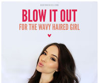Blow it out hair
