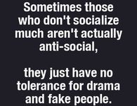 No tolerance for fake people