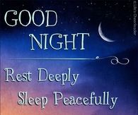 Goodnight Rest Sleep Dream