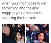 When your mom
