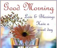 Good Morning Blessings