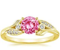 Sapphire Jasmine Diamond Ring
