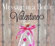 Message in a bottle valentines
