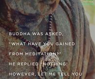 Buddha was asked