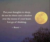 Put your thoughts to sleep