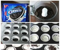 Chocolate Lasagna Cupcakes