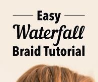DIY Waterfall Braid