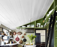 Kitchen with Open Shelves 
