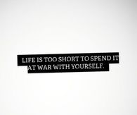 Life is too short
