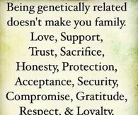 What makes you family