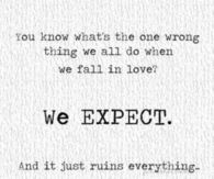 We Expect