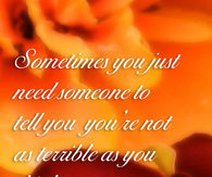 Sometimes 