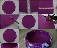 How to make a pretty felt basket
