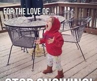 Stop Snowing