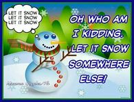 Let it snow