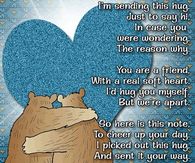 Bear hug or bare hug?