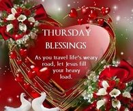 Thursday Blessings