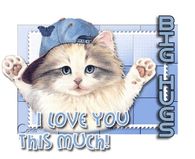 I love you this much! Big Hugs!