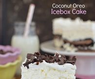 How to make an coconut oreo icebox cake