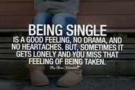 Being single