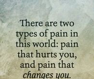Two types of pain
