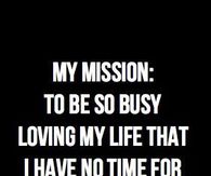 My mission