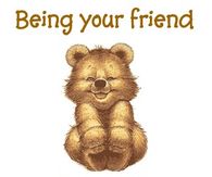 Being your friend tickles my fancy