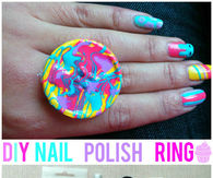 DIY Nail Polish Ring