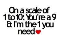 I'm the one you need