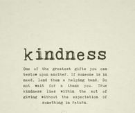 Kindness