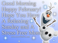 Good Morning February
