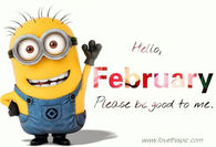 Hello February Minion