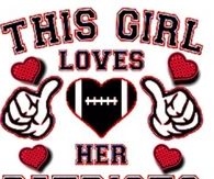 This girl loves her patriots